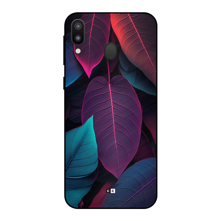 Wow Leaves Metal Back Case for Galaxy M20