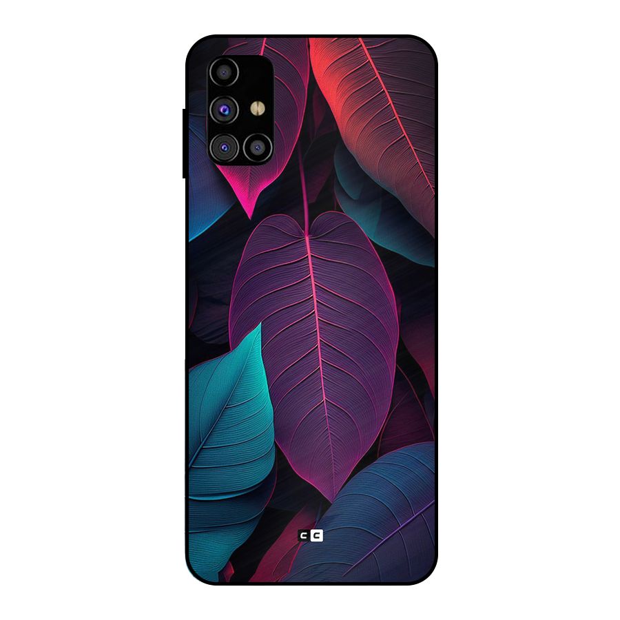 Wow Leaves Metal Back Case for Galaxy M31s
