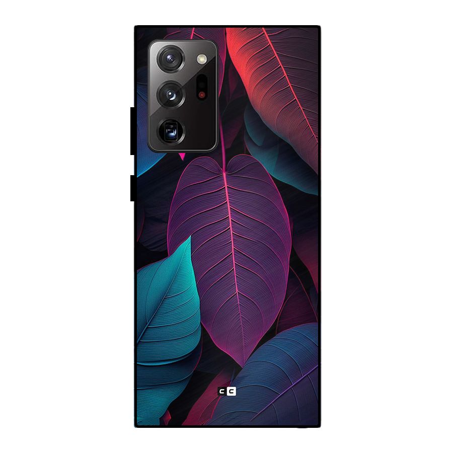 Wow Leaves Metal Back Case for Galaxy Note 20 Ultra 5G
