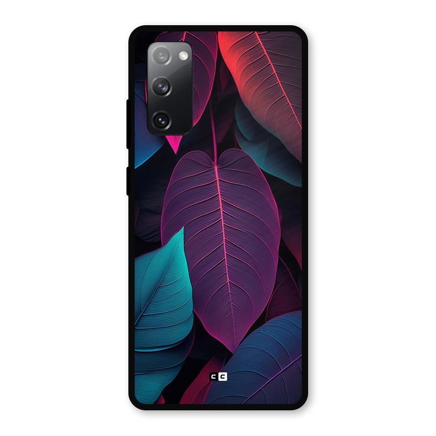 Wow Leaves Metal Back Case for Galaxy S20 FE
