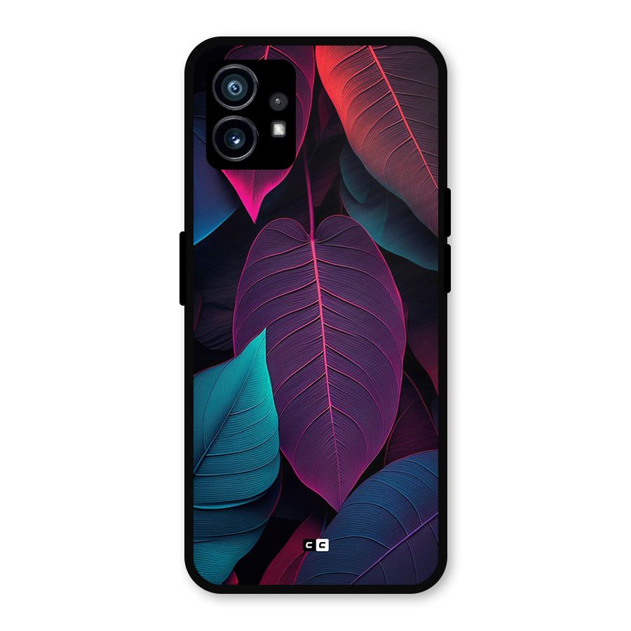 Wow Leaves Metal Back Case for Nothing Phone 1