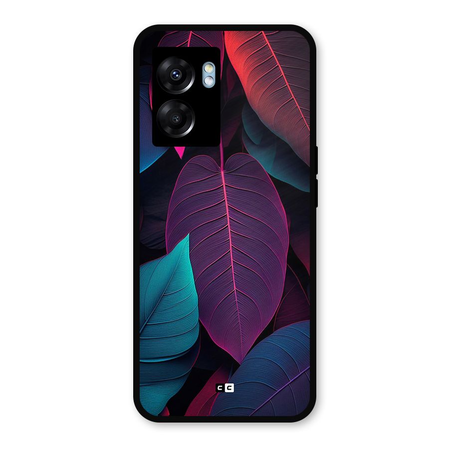 Wow Leaves Metal Back Case for Oppo K10 (5G)