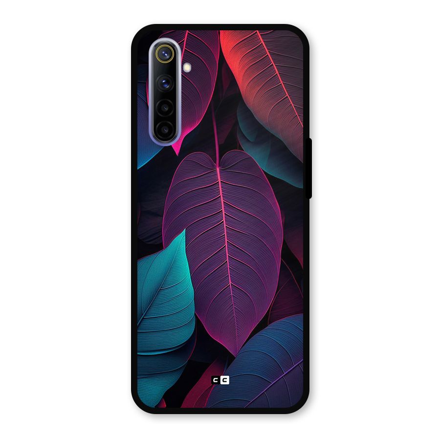 Wow Leaves Metal Back Case for Realme 6