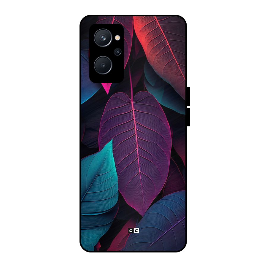 Wow Leaves Metal Back Case for Realme 9i 5G