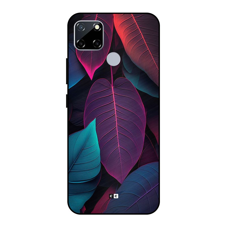 Wow Leaves Metal Back Case for Realme Narzo 30A