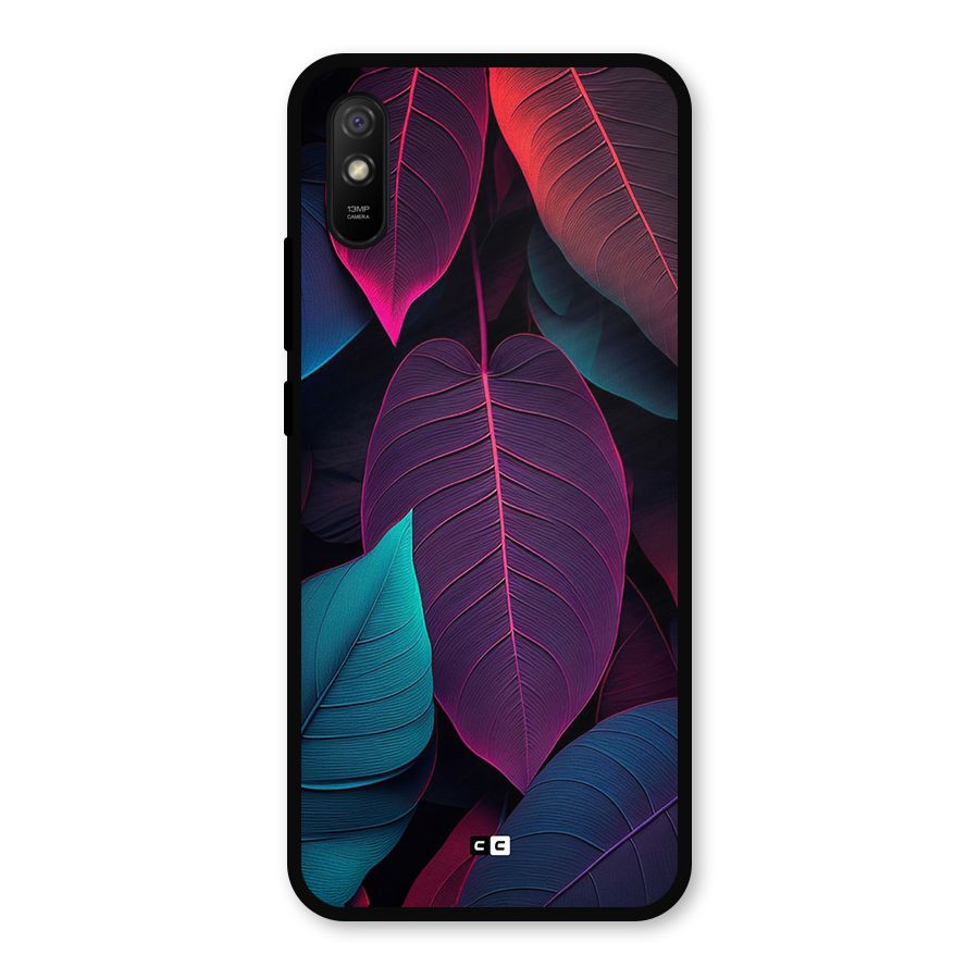 Wow Leaves Metal Back Case for Redmi 9a