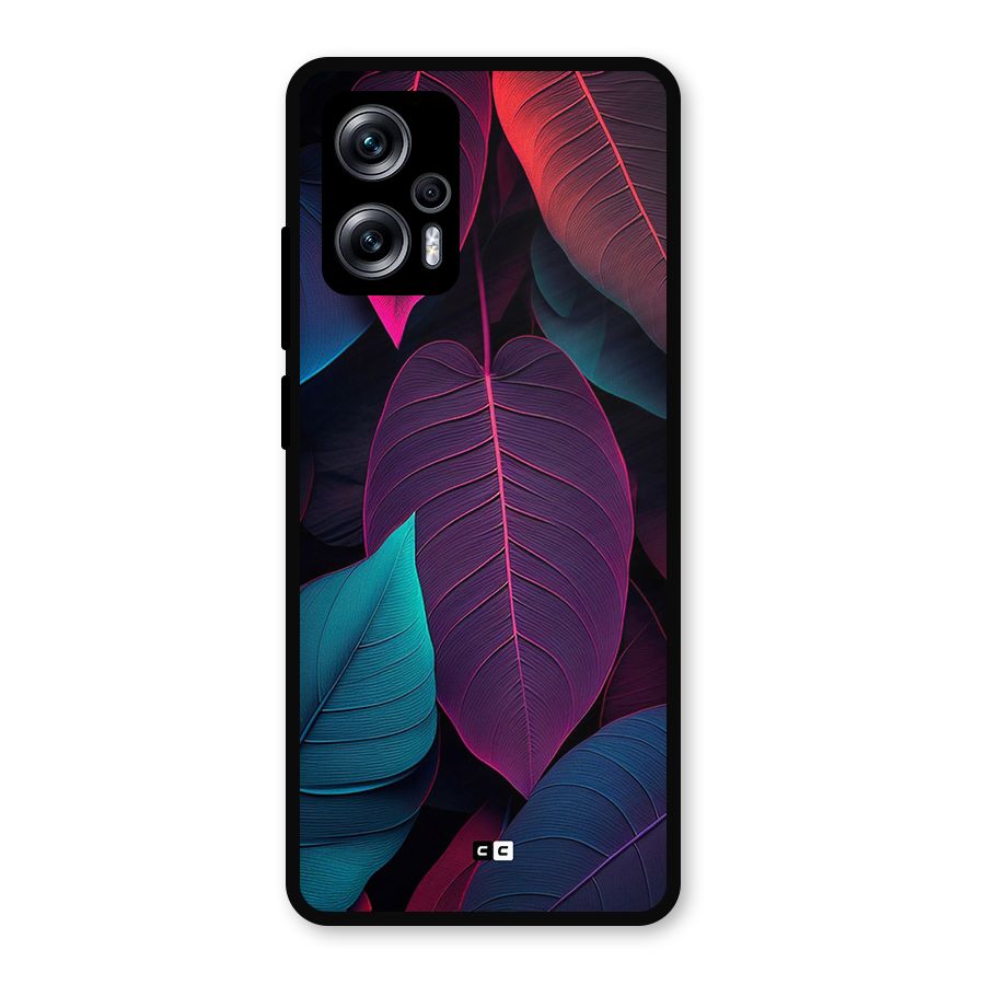 Wow Leaves Metal Back Case for Redmi K50i