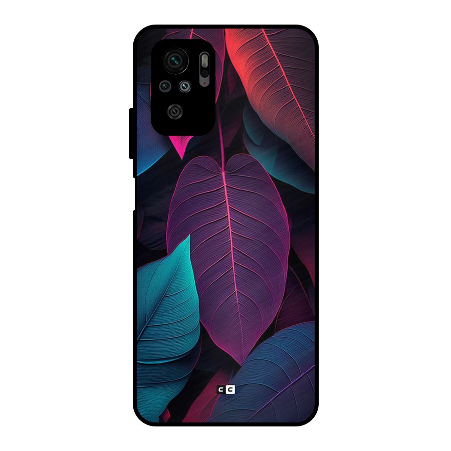 Wow Leaves Metal Back Case for Redmi Note 10