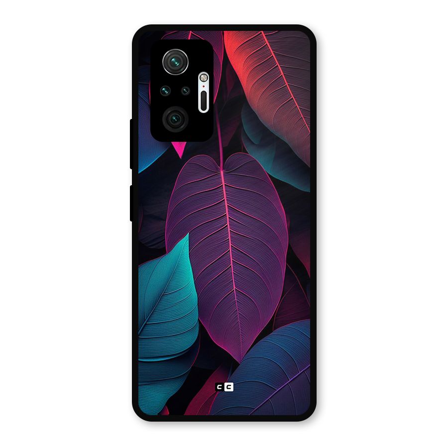 Wow Leaves Metal Back Case for Redmi Note 10 Pro Max