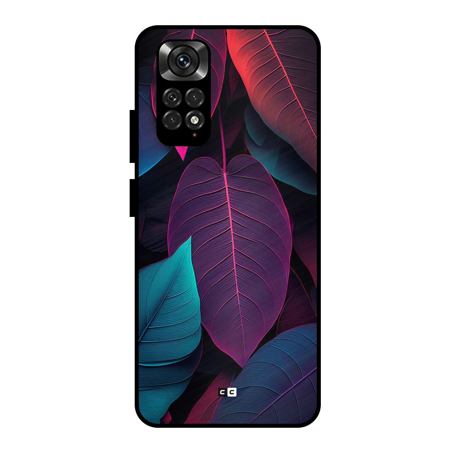Wow Leaves Metal Back Case for Redmi Note 11 Pro