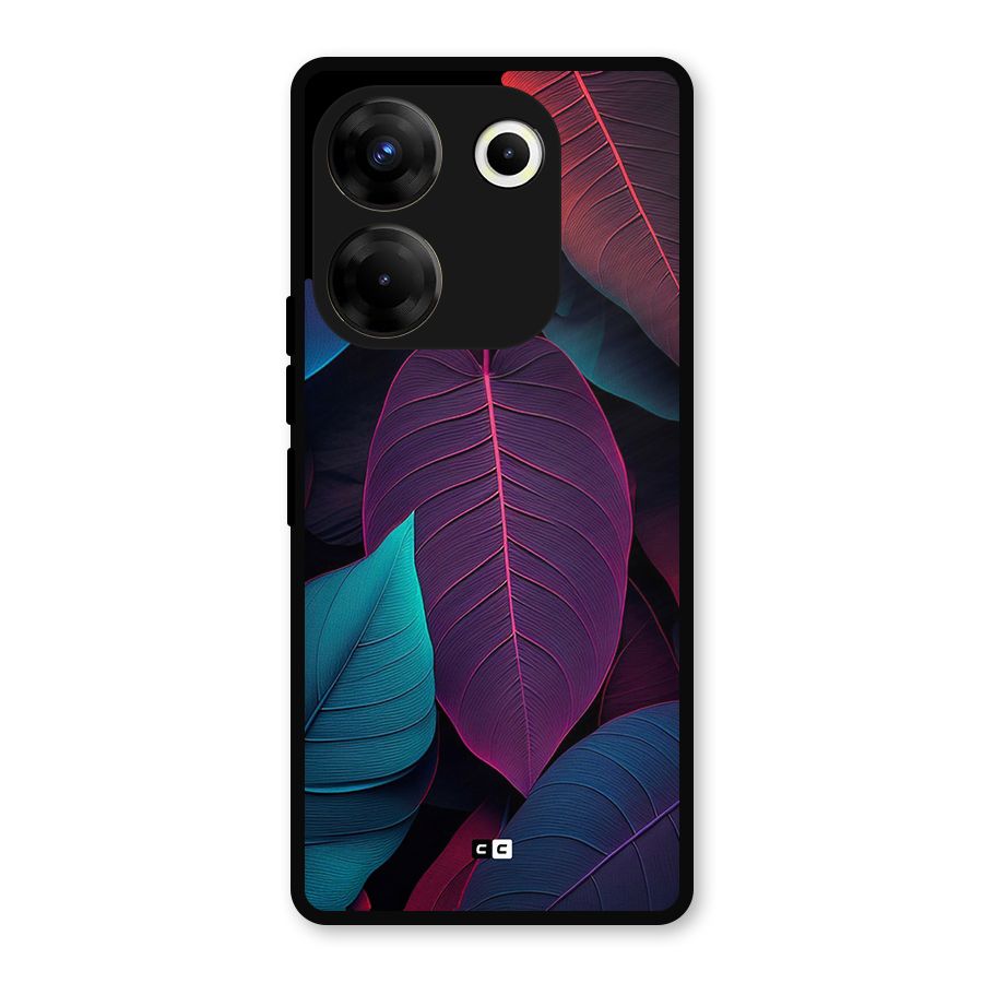 Wow Leaves Metal Back Case for Tecno Camon 20