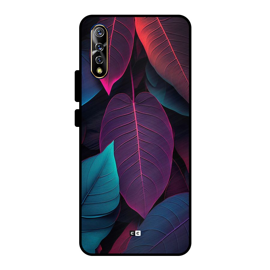 Wow Leaves Metal Back Case for Vivo S1