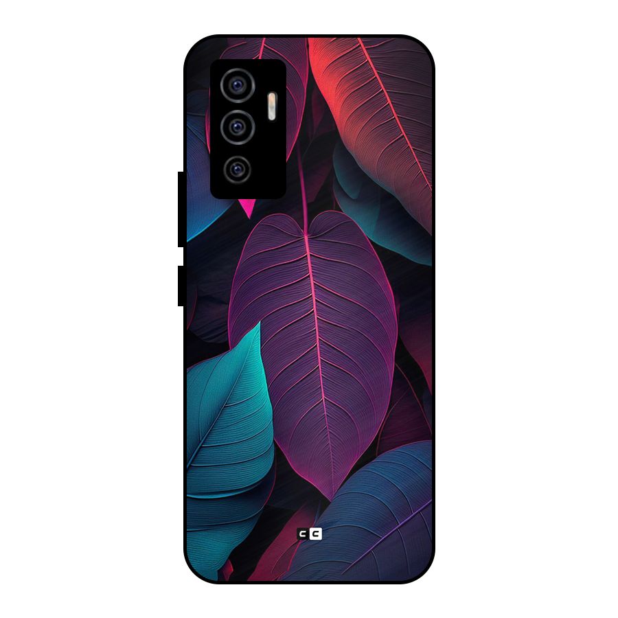 Wow Leaves Metal Back Case for Vivo V23e
