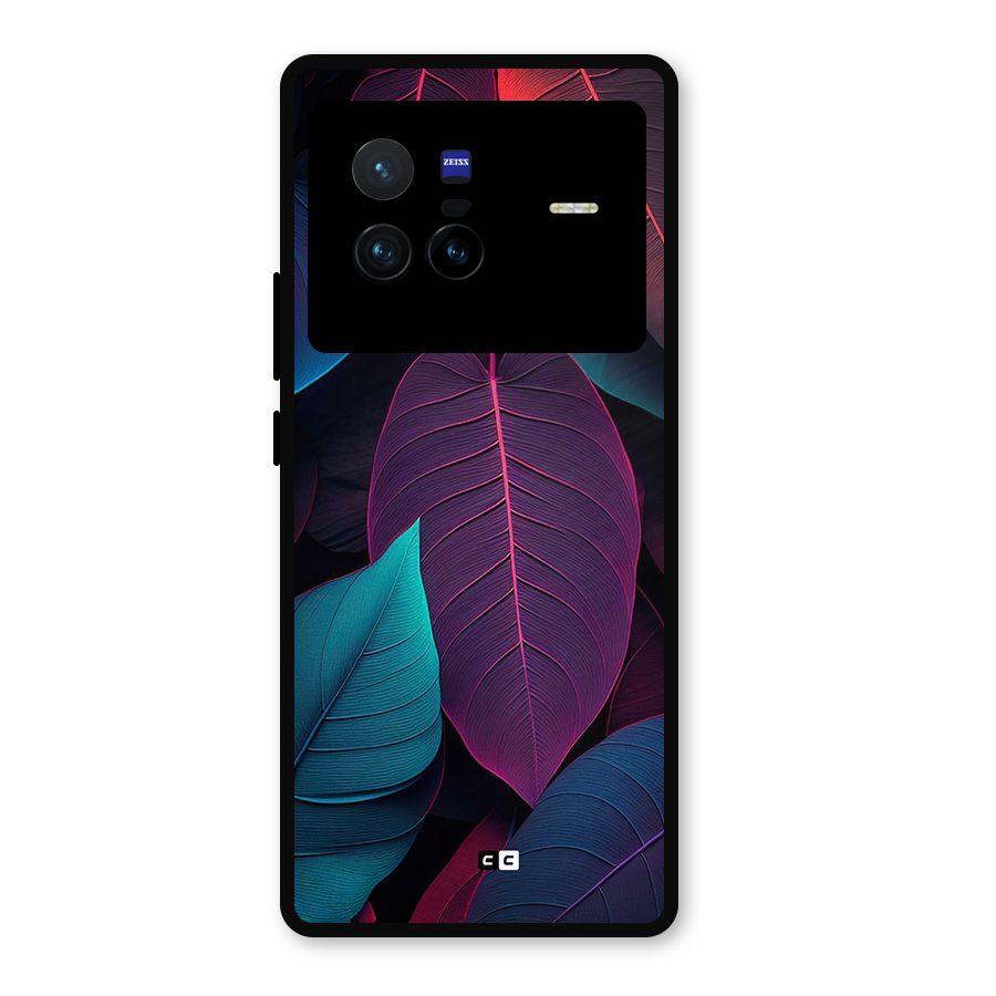 Wow Leaves Metal Back Case for Vivo X80