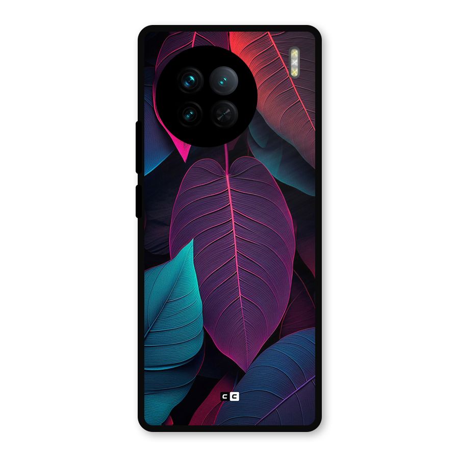 Wow Leaves Metal Back Case for Vivo X90