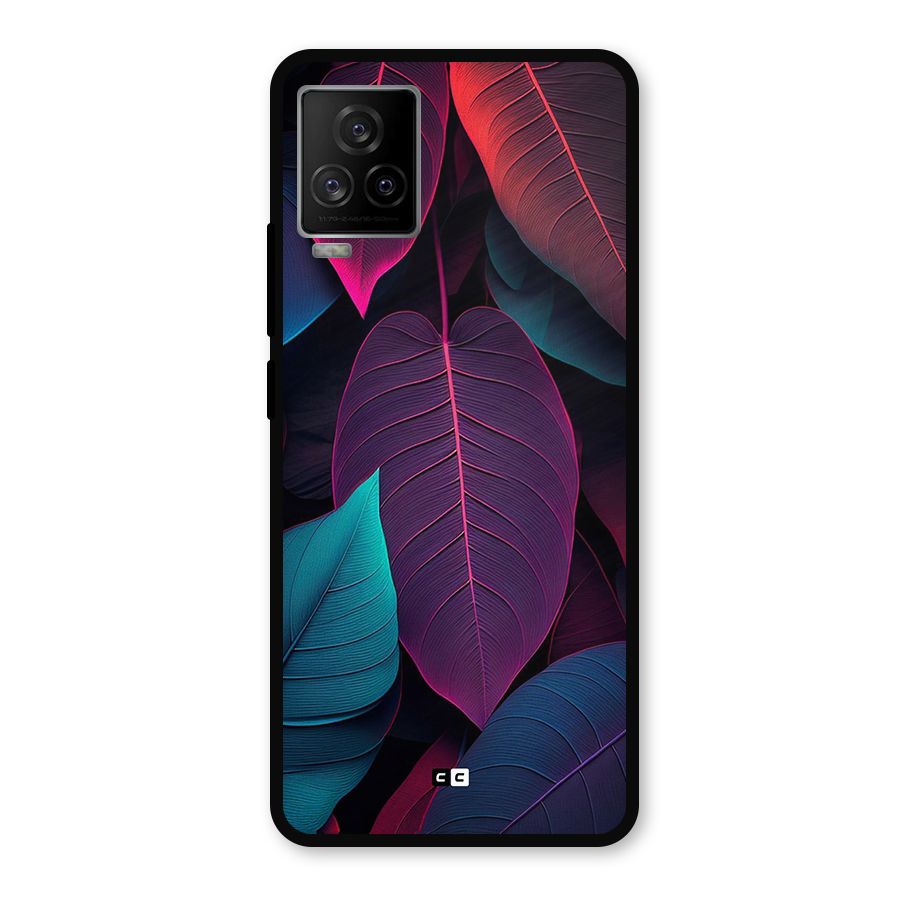 Wow Leaves Metal Back Case for iQOO 7 Legend 5G