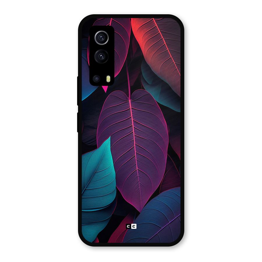 Wow Leaves Metal Back Case for iQOO Z3
