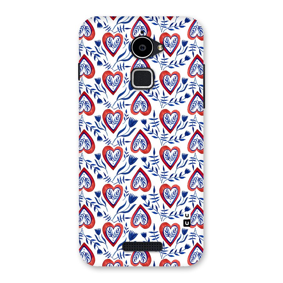 Wrapping Hearts Pattern Back Case for Coolpad Note 3 Lite