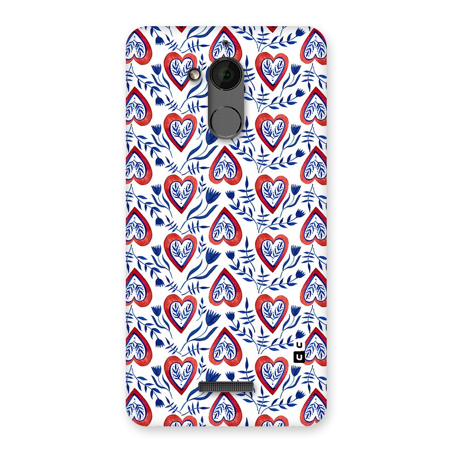 Wrapping Hearts Pattern Back Case for Coolpad Note 5