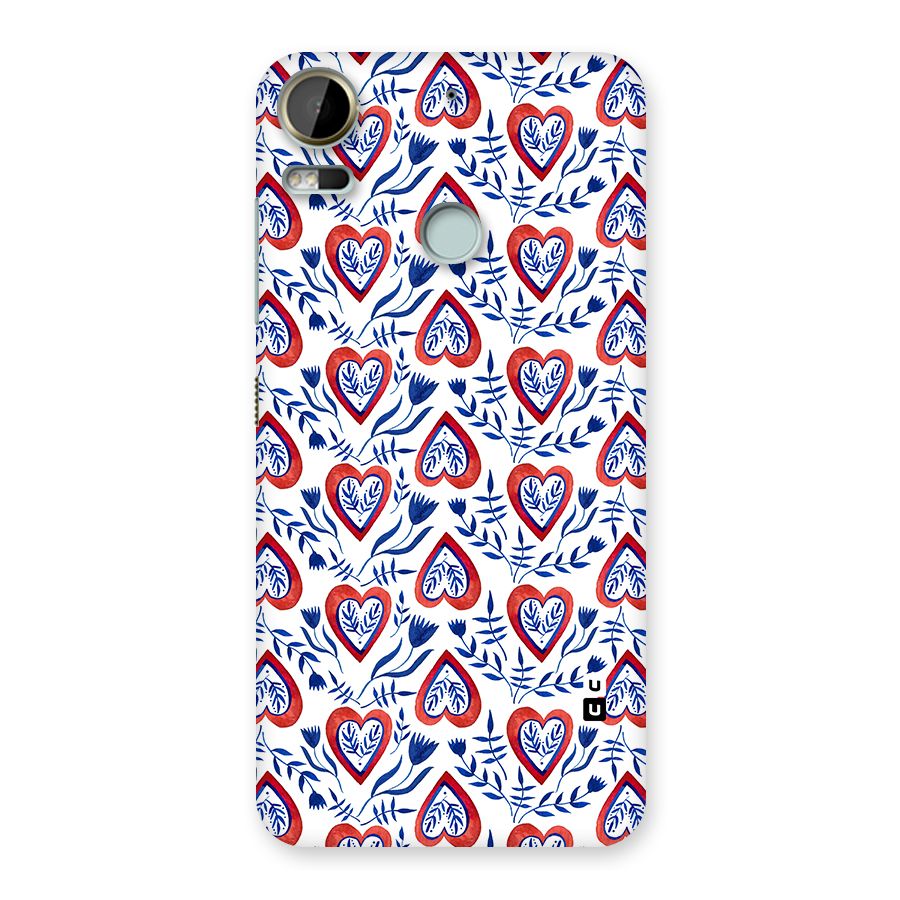 Wrapping Hearts Pattern Back Case for Desire 10 Pro