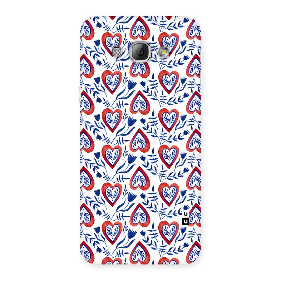 Wrapping Hearts Pattern Back Case for Galaxy A8