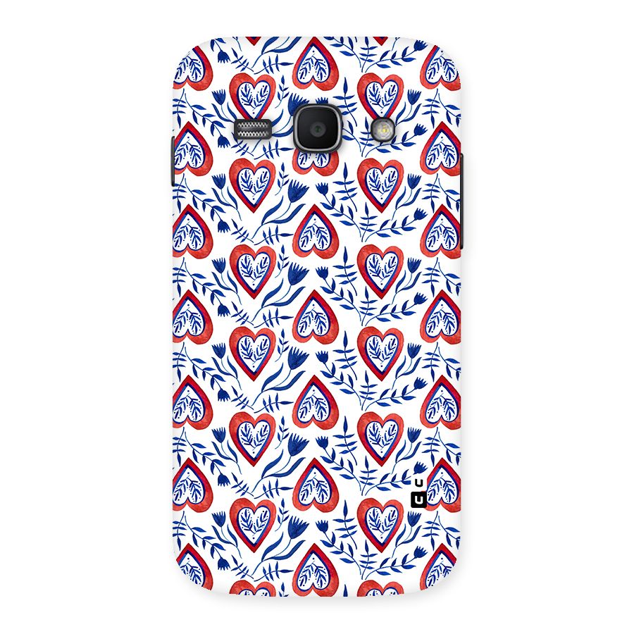 Wrapping Hearts Pattern Back Case for Galaxy Ace 3
