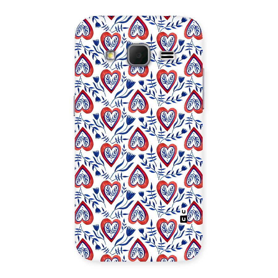 Wrapping Hearts Pattern Back Case for Galaxy Core Prime