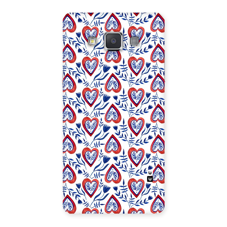 Wrapping Hearts Pattern Back Case for Galaxy Grand 3