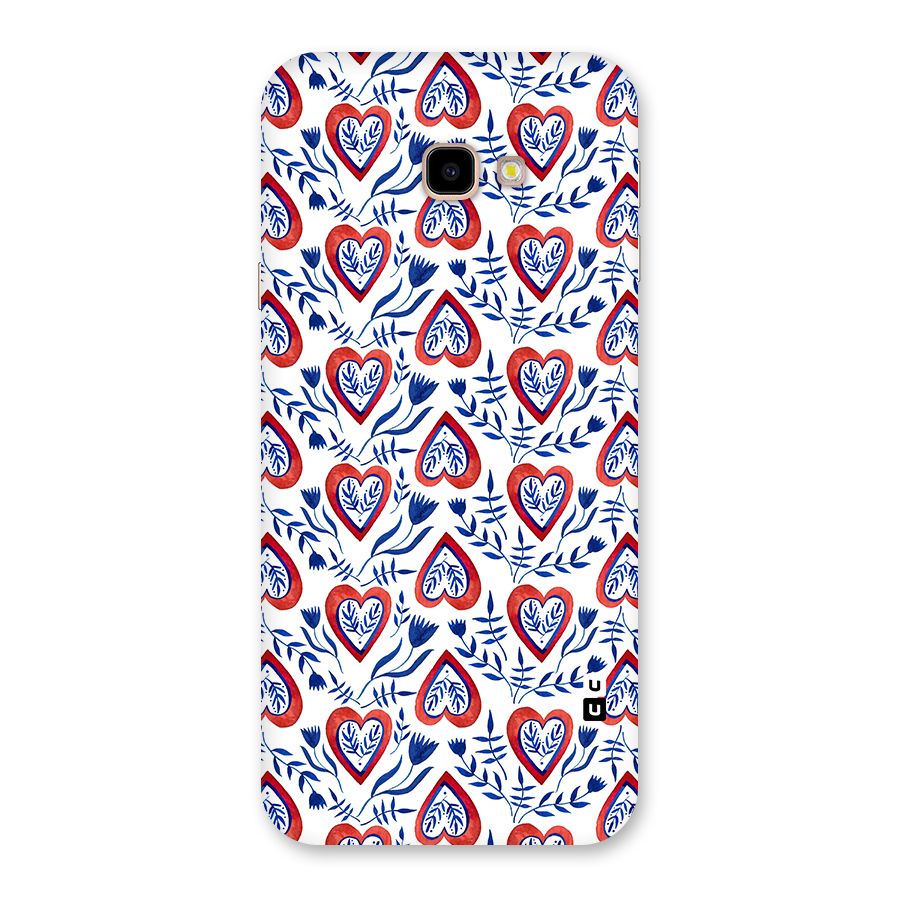 Wrapping Hearts Pattern Back Case for Galaxy J4 Plus