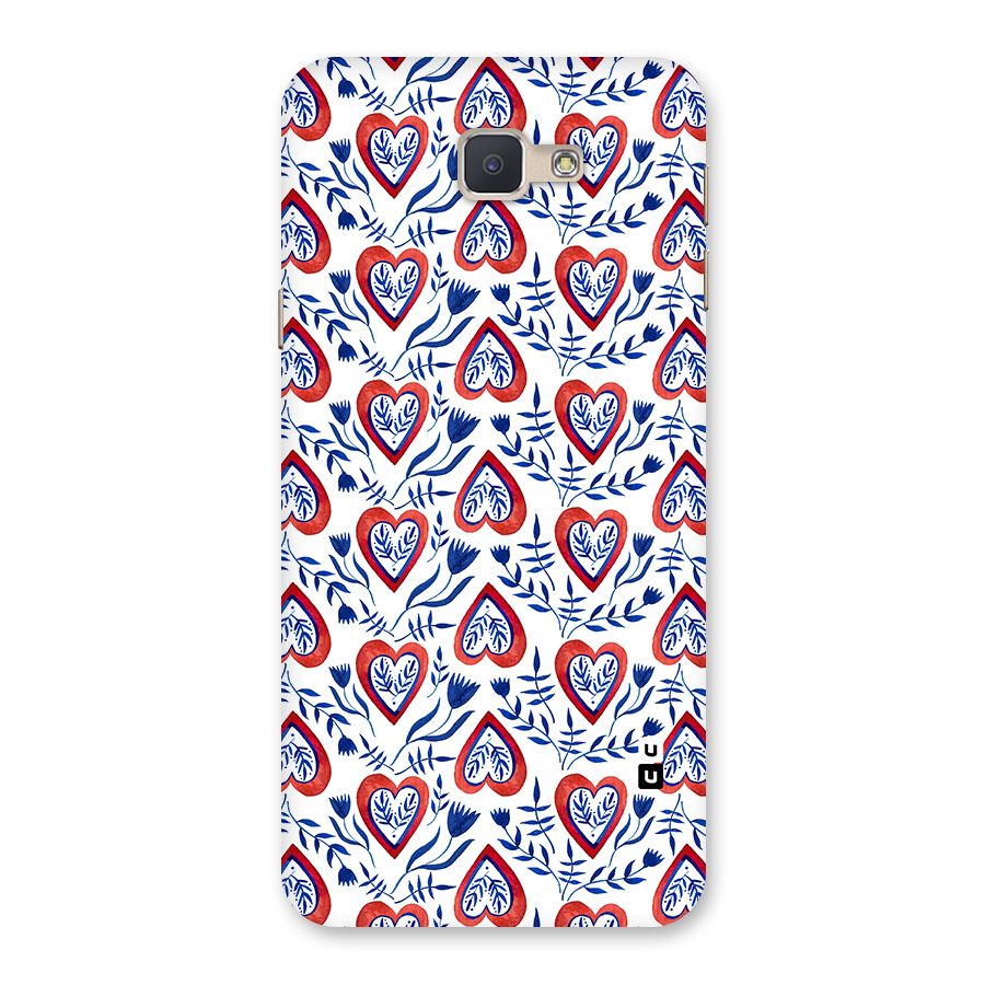 Wrapping Hearts Pattern Back Case for Galaxy J5 Prime