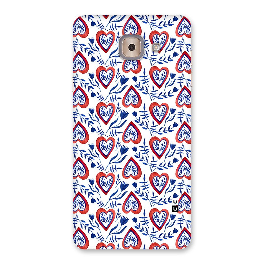 Wrapping Hearts Pattern Back Case for Galaxy J7 Max