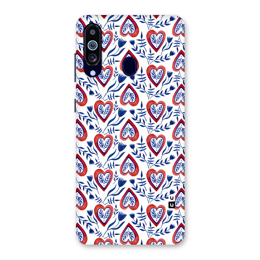 Wrapping Hearts Pattern Back Case for Galaxy M40