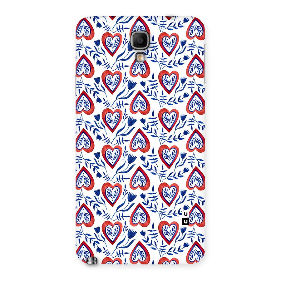 Wrapping Hearts Pattern Back Case for Galaxy Note 3 Neo