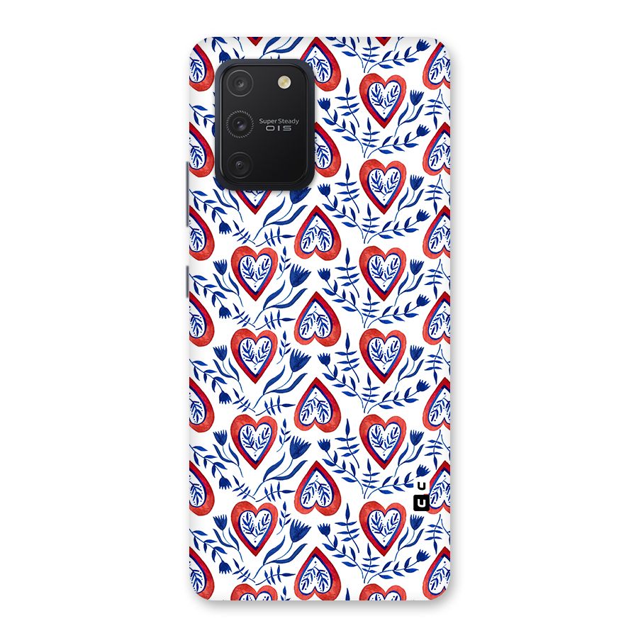 Wrapping Hearts Pattern Back Case for Galaxy S10 Lite
