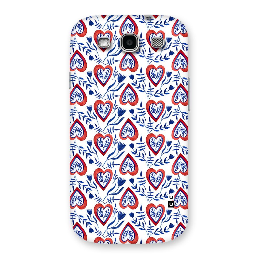 Wrapping Hearts Pattern Back Case for Galaxy S3