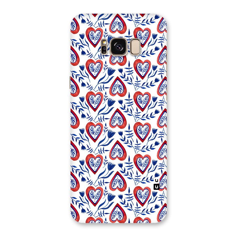 Wrapping Hearts Pattern Back Case for Galaxy S8 Plus