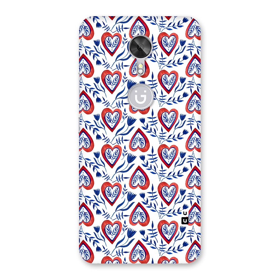 Wrapping Hearts Pattern Back Case for Gionee A1