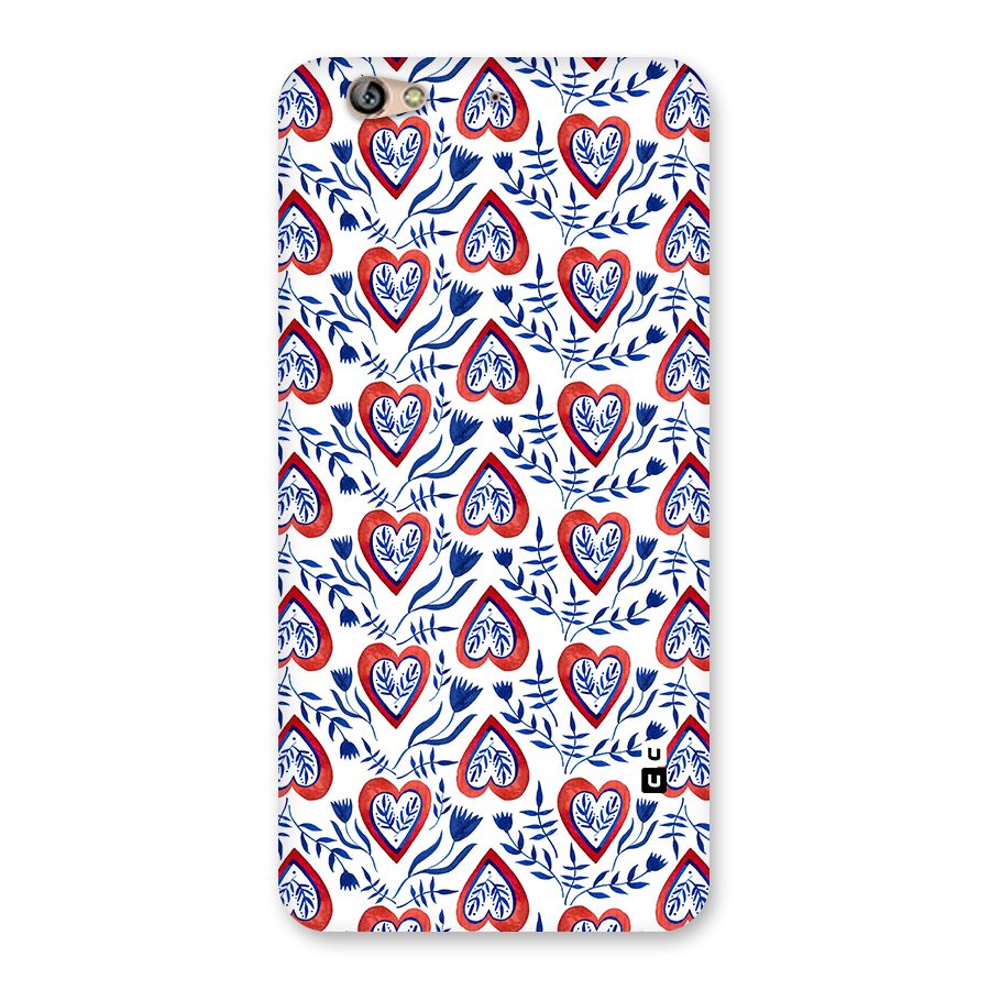 Wrapping Hearts Pattern Back Case for Gionee S6