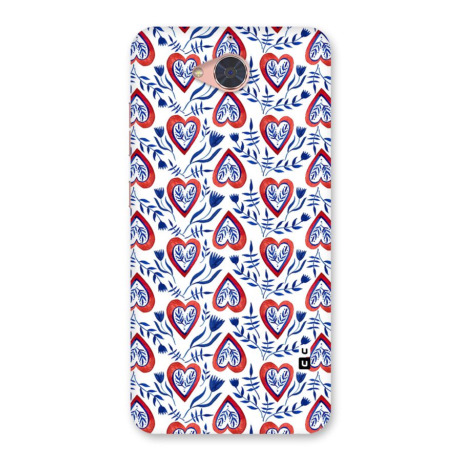 Wrapping Hearts Pattern Back Case for Gionee S6 Pro