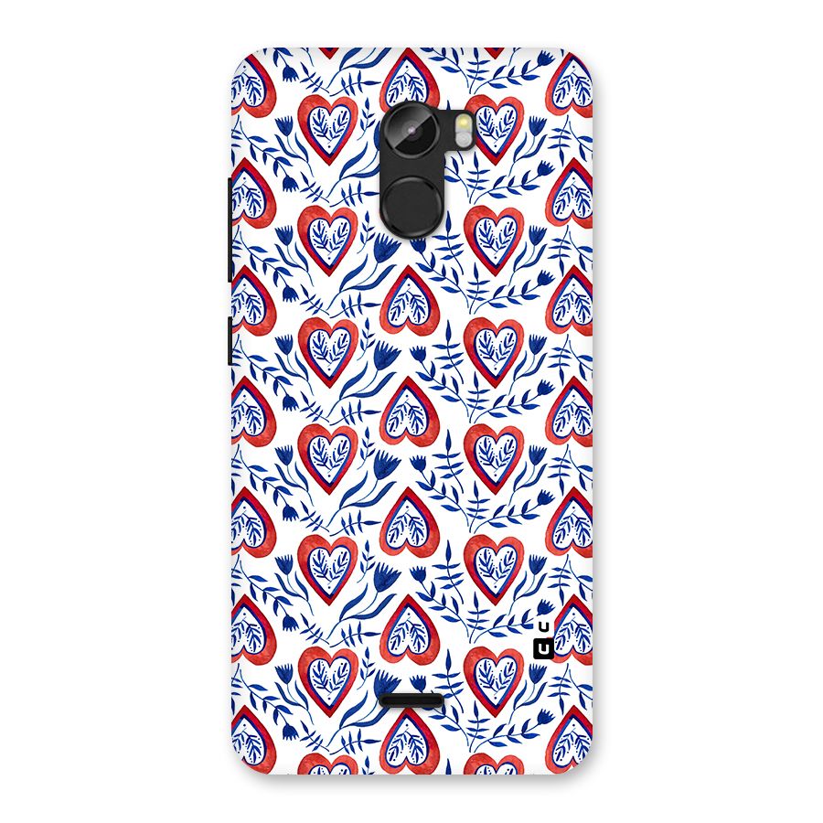 Wrapping Hearts Pattern Back Case for Gionee X1
