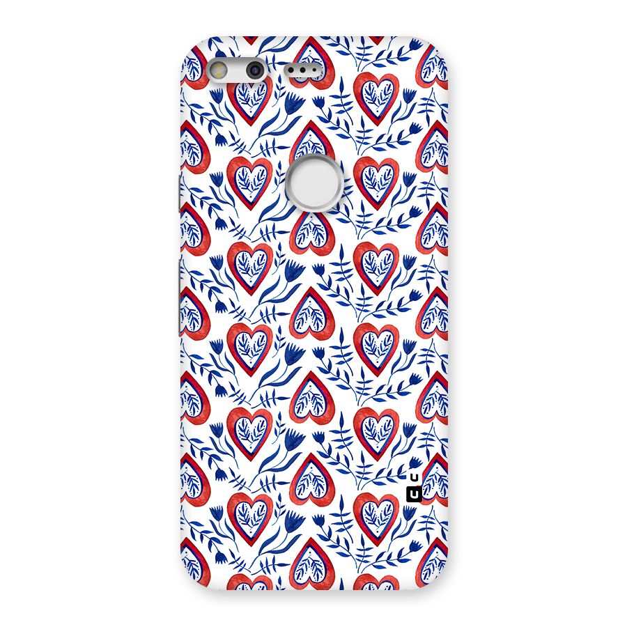 Wrapping Hearts Pattern Back Case for Google Pixel