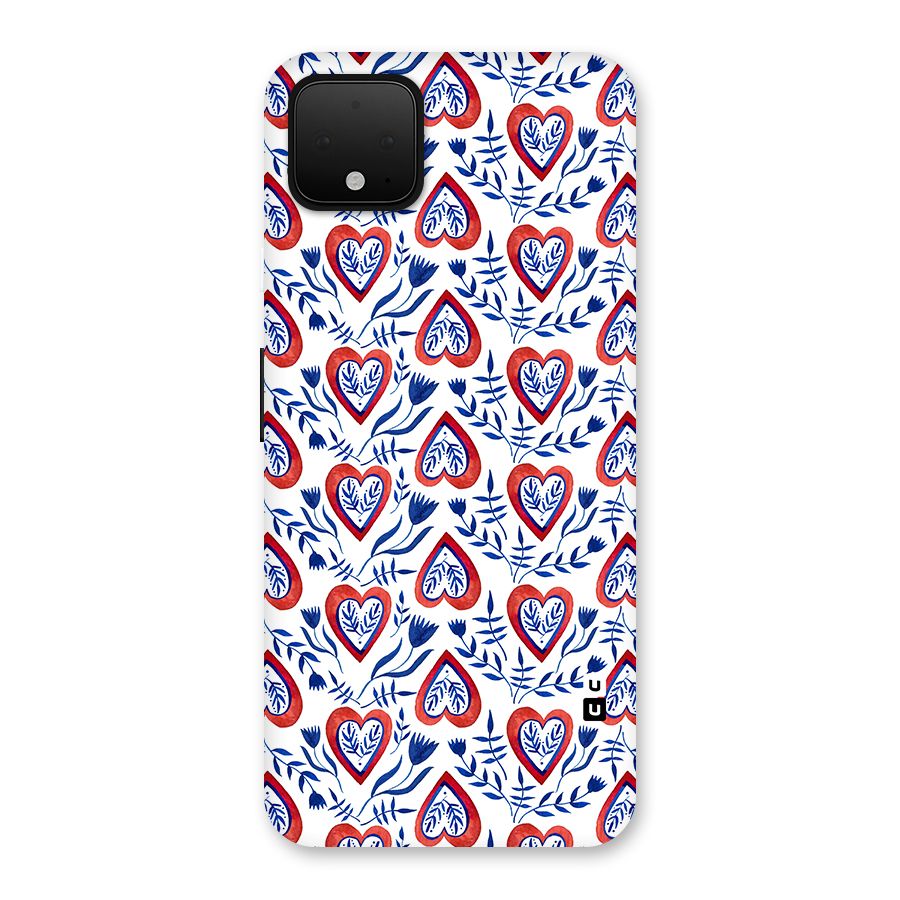 Wrapping Hearts Pattern Back Case for Google Pixel 4 XL