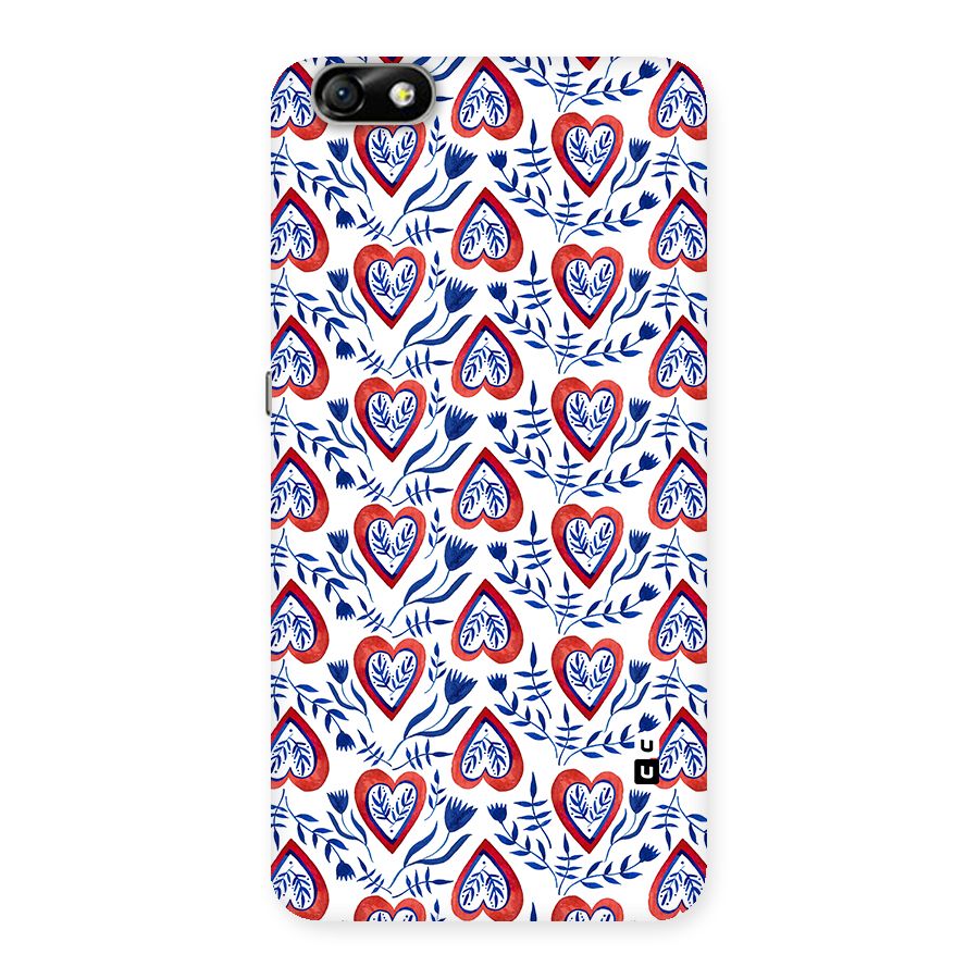Wrapping Hearts Pattern Back Case for Honor 4X