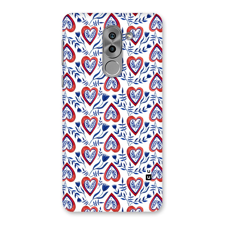 Wrapping Hearts Pattern Back Case for Honor 6X