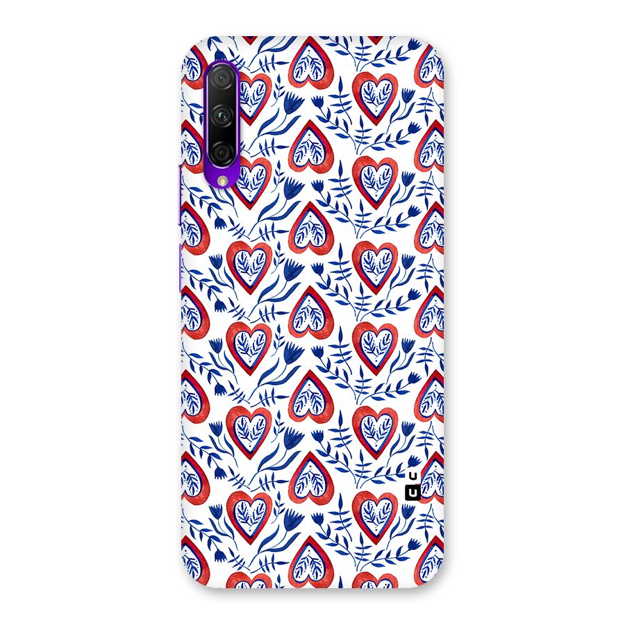 Wrapping Hearts Pattern Back Case for Honor 9X Pro