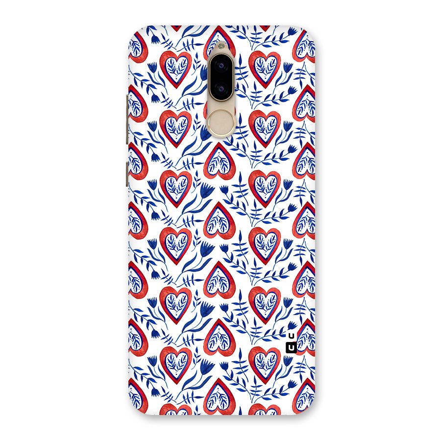 Wrapping Hearts Pattern Back Case for Honor 9i