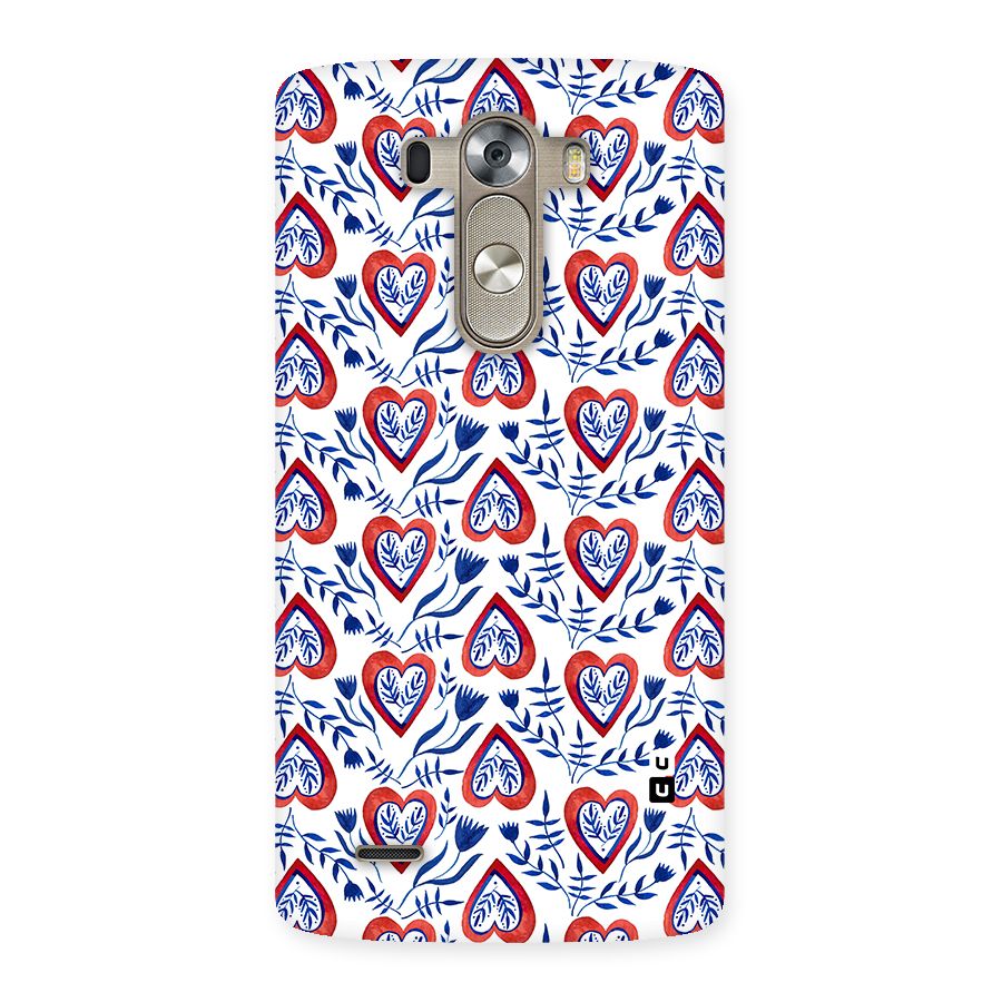 Wrapping Hearts Pattern Back Case for LG G3