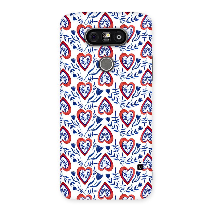 Wrapping Hearts Pattern Back Case for LG G5
