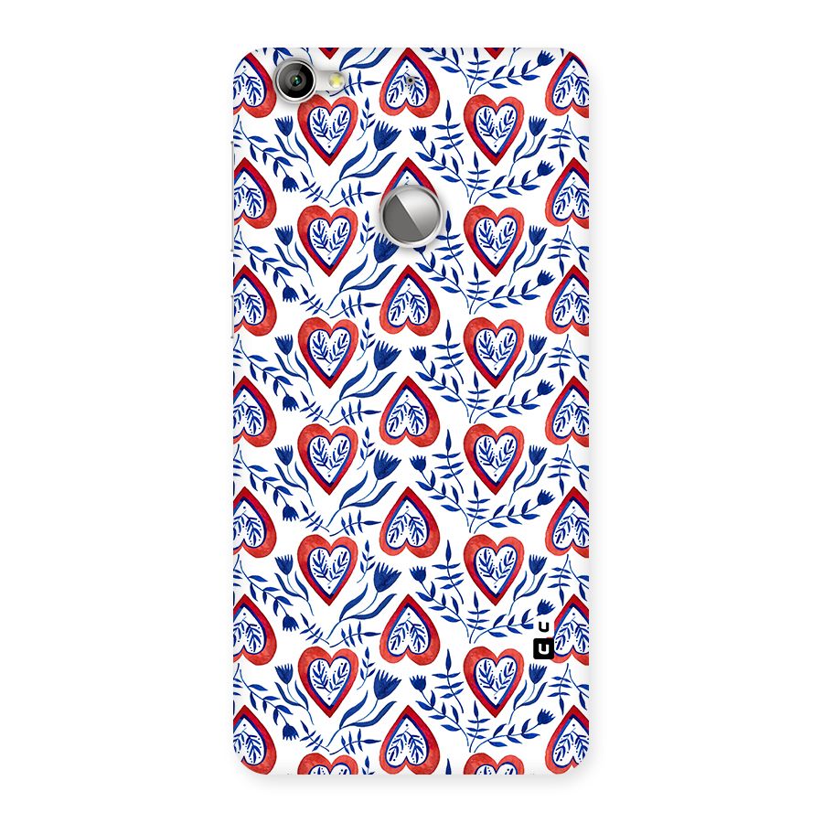 Wrapping Hearts Pattern Back Case for LeTV Le 1s