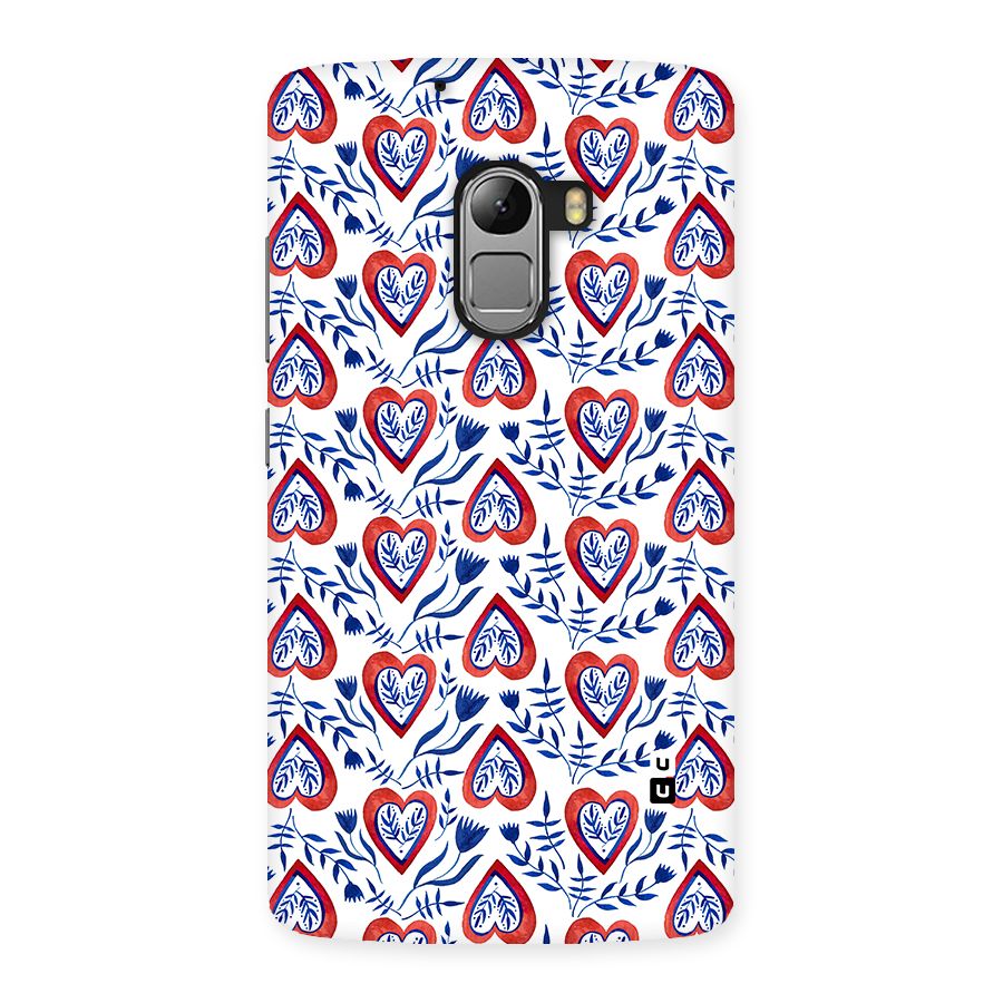 Wrapping Hearts Pattern Back Case for Lenovo K4 Note